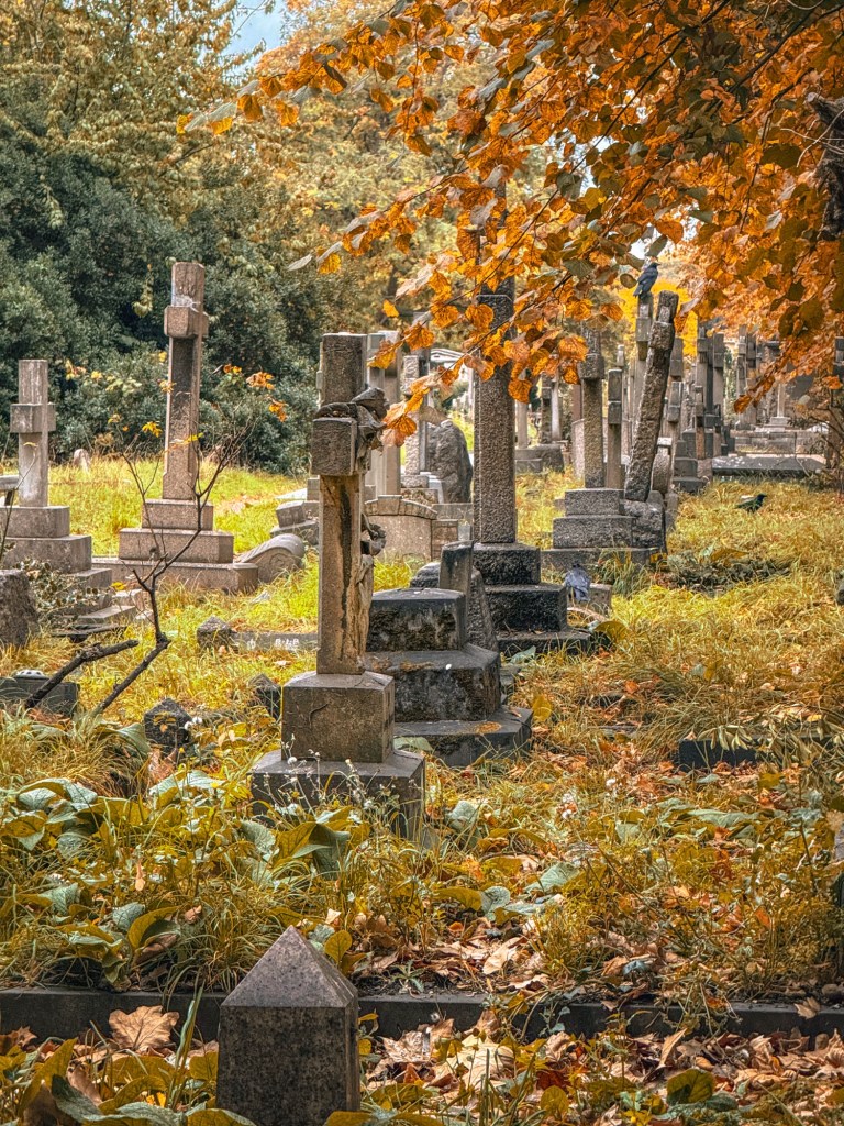 Brompton Cemetery family gravemarkers