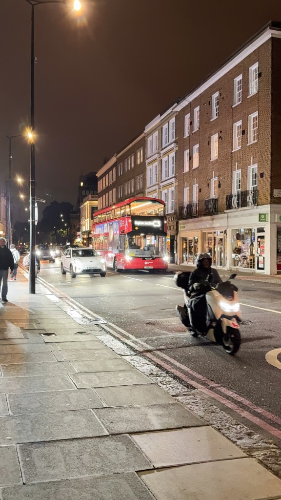 The streets of Earl's Court on a night walk